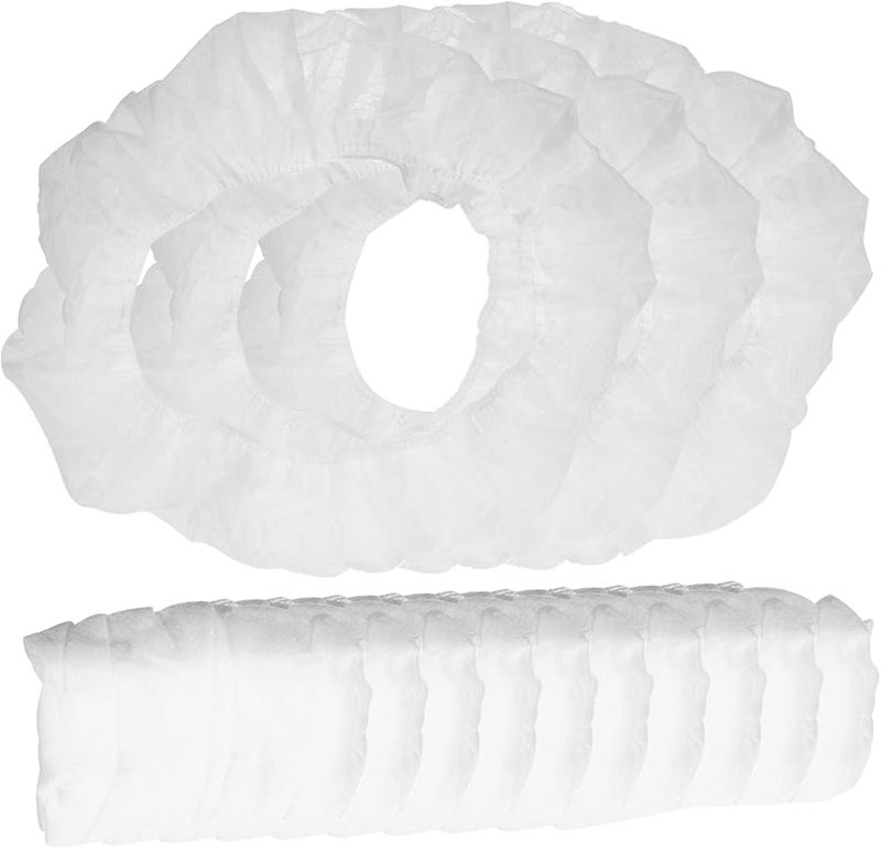 أغطية مقاعد المرحاض القابلة للتخلص منها 50 قطعة، مناسبة للسفر للمراحيض العامة والفنادق والمطارات - Image 1